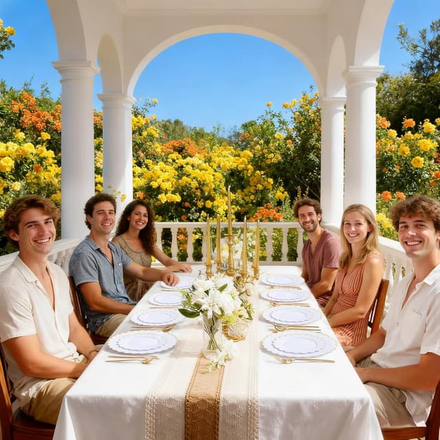 Thumbnail 6 de supernal 100pcs White and Gold Scalloped Plastic Plates (Flower-Petal Design)