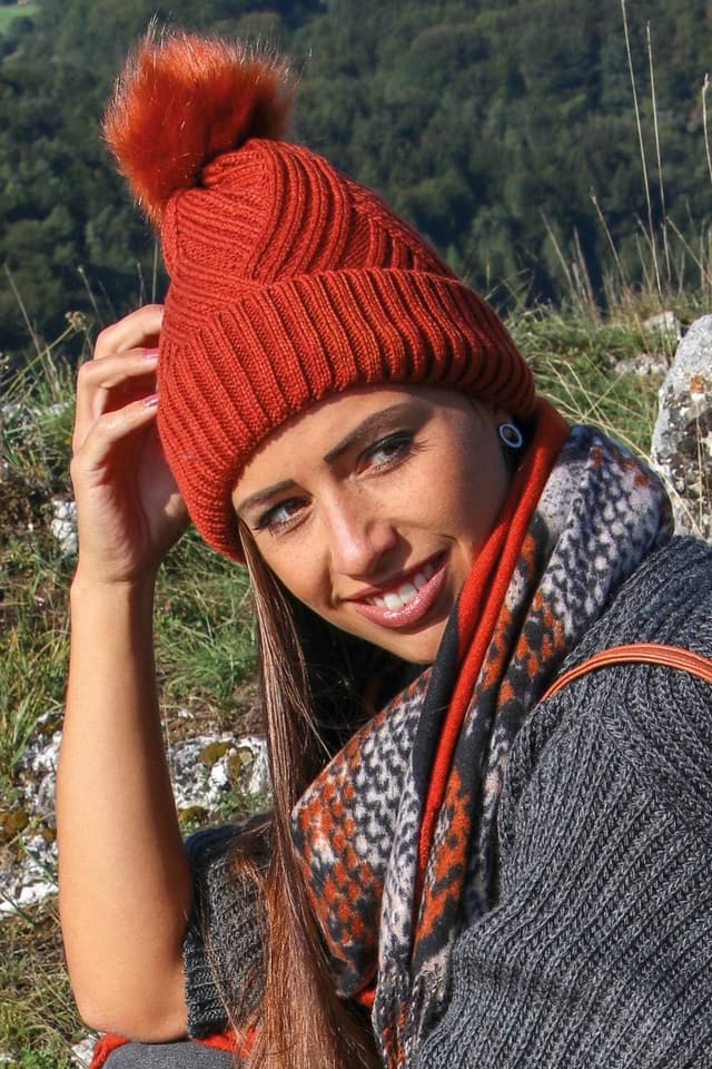 Thumbnail 1 de styleBREAKER Bonnet en maille Pompon 10 cm