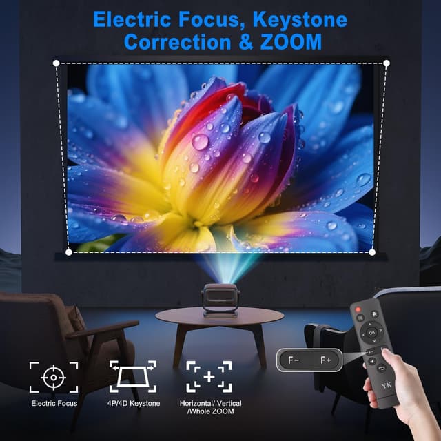 Detalle de Weejector Proiettore 4K portatile