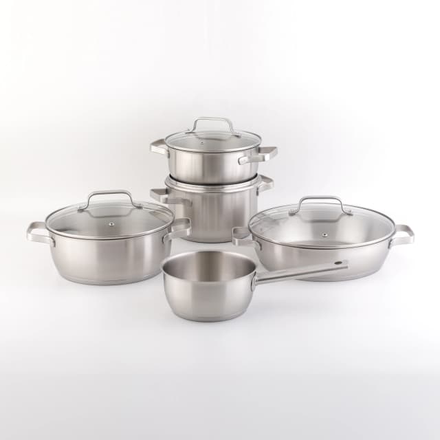 Imagen de El Corte Inglés Batería de acero inoxidable Smart 5 piezas en OfertitasTOP