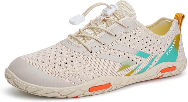 Detalle de Aqua Beach Water Shoes – quick-drying barefoot-style swim shoes with elastic straps