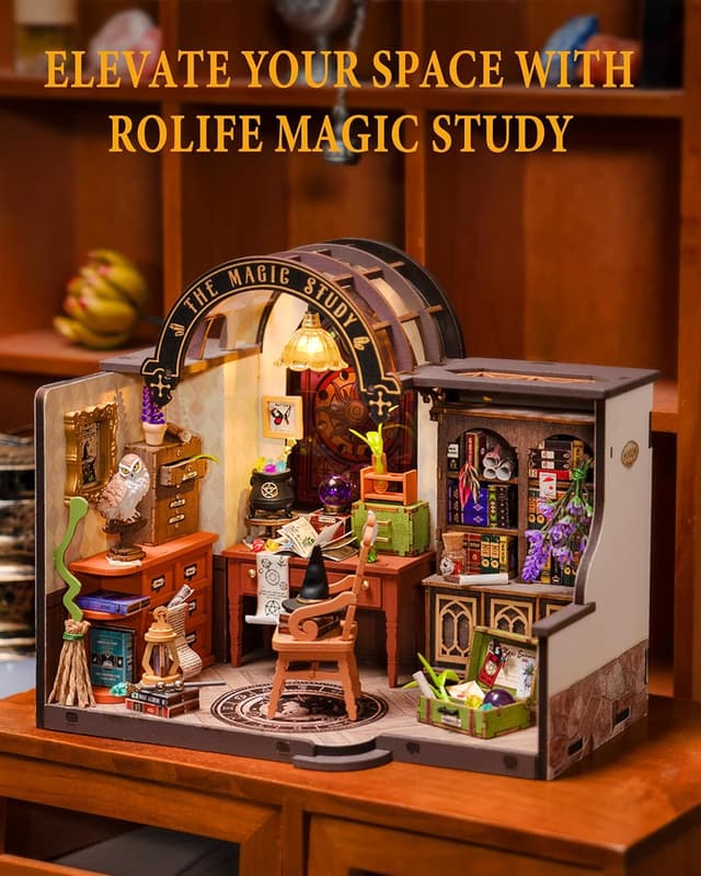 Thumbnail 6 de Rolife Magic Study Miniatura Kit 21x13x19 cm