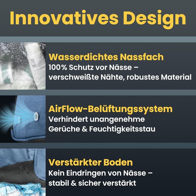 Thumbnail 2 de Heldenwerk Sporttasche 2‑in‑1