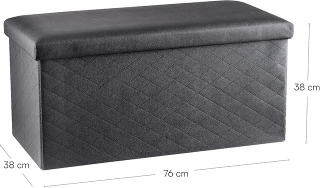 Detalle 2 de Baroni Home Cassapanca Pieghevole 76x38x38 cm