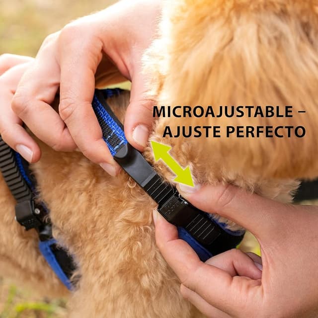 Detalle 1 de Ferplast ERGOCOMFORT Arnés Perro Pequeño 🐶 Ajustable y Acolchado
