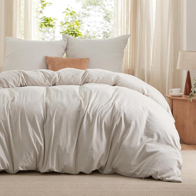 Imagen de BEDSURE Bettwäsche 200x200 weich und atmungsaktiv en OfertitasTOP