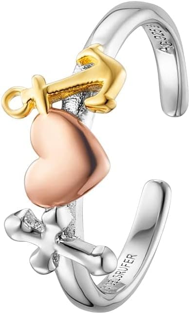 Imagen de Engelsrufer Ring Drei Symbole größenverstellbar 💍 en OfertitasTOP