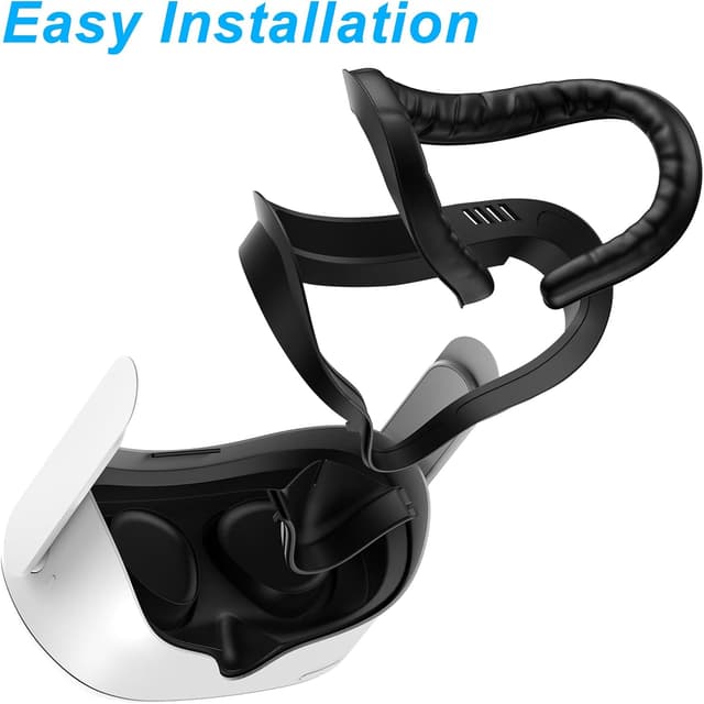 Thumbnail 4 de VZNEK Q2MZ PU Leather Face Cover for Quest 2