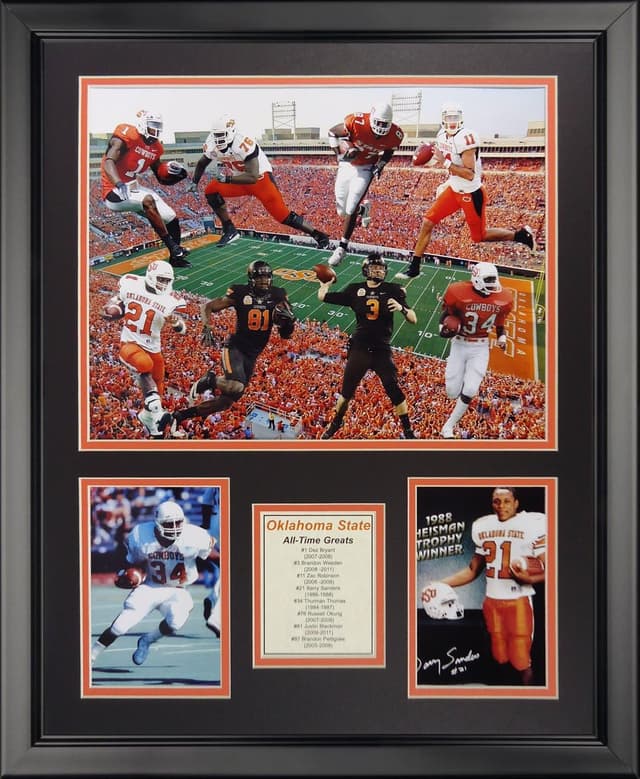 Thumbnail 6 de Legends Never Die NCAA All-Time Greats Framed Photo Collage (Handmade USA)