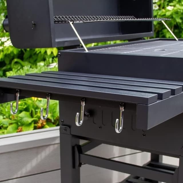 Detalle de CosmoGrill Outdoor XXL Smoker BBQ 600D Cover