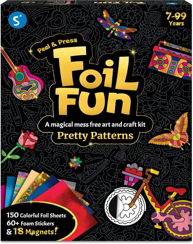 Imagen de Skillmatics Foil Fun Pretty Patterns 18 magnets en OfertitasTOP