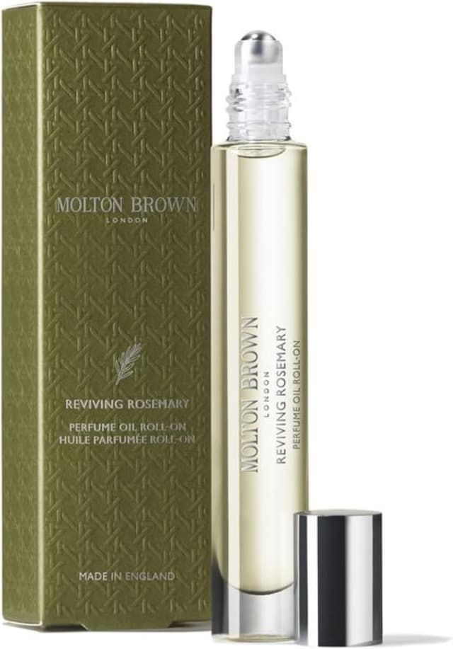 Detalle de Molton Brown Reviving Rosemary Perfume Oil Roll-On (10 ml)