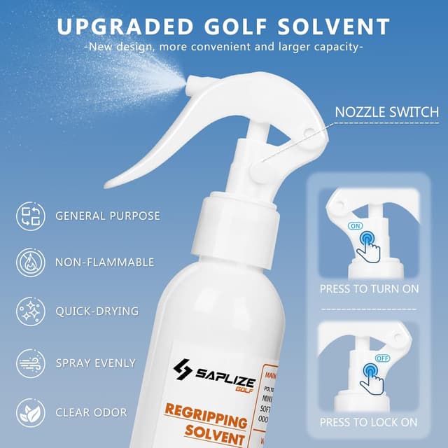 Thumbnail 1 de SAPLIZE Golf Grip Kits for Regripping Clubs 5 oz