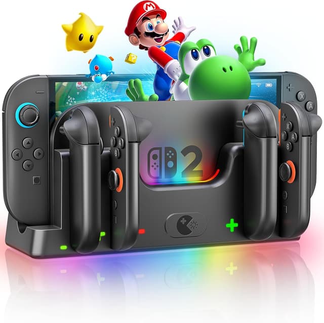 Detalle de Wenocally Switch 2 Charger Dock