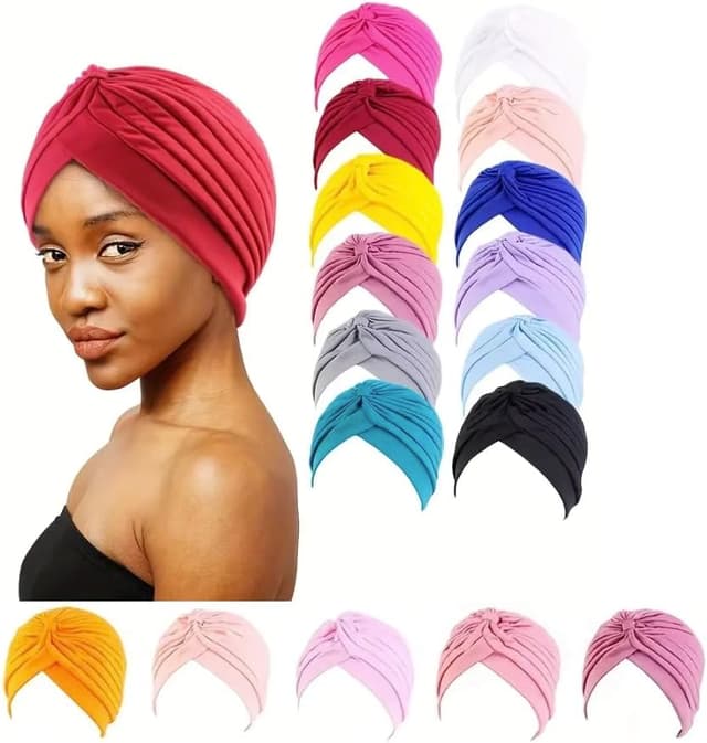 Detalle de Chemo headwrap beanie for women 54cm