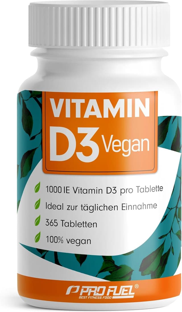 Detalle de Vitamin D3 VEGAN 1000 IE 365 Tabletten