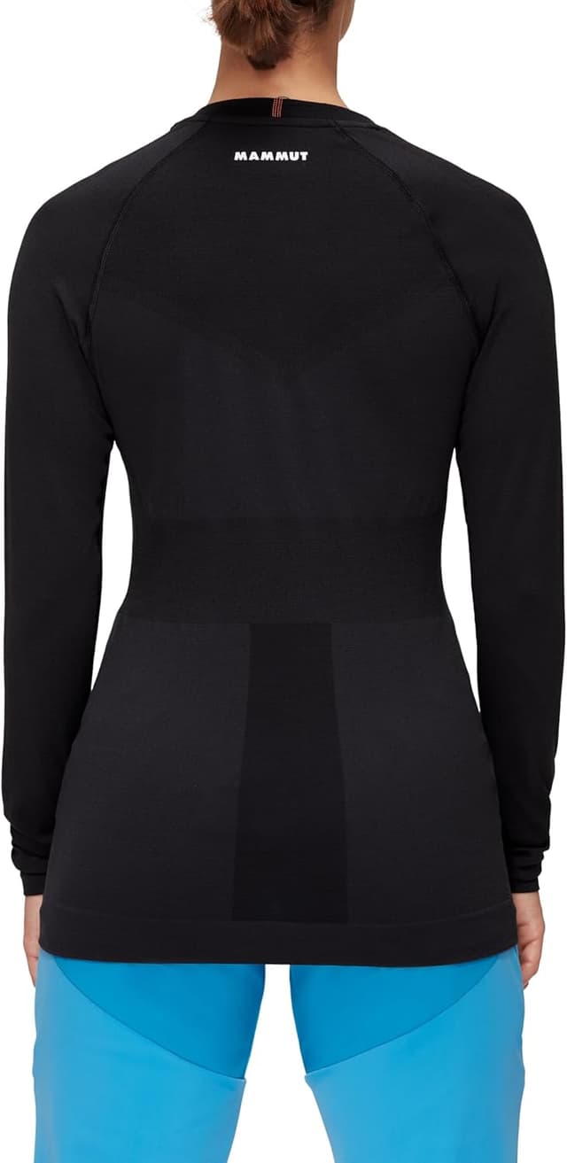 Detalle 2 de Mammut Damen Trift Longsleeve Women – Merino-Longsleeve mit Seamless-Technologie (1er Pack)