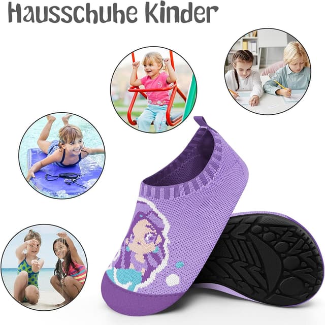 Thumbnail 6 de Kyopp Kinder Barfußhausschuhe mit rutschfester Sohle