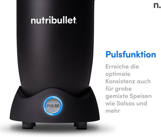 Detalle 2 de Nutribullet Pro 1200 Mixer 1200 W schwarz