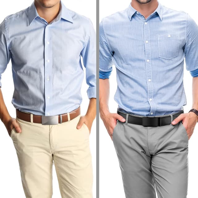 Thumbnail 6 de Zitahli Men’s Ratchet Belt (2-Pack) Leather Belts with Trim-to-Fit Buckles