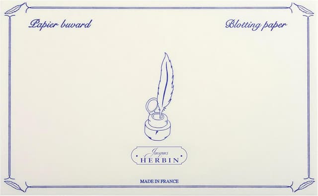 Detalle de Herbin 25500T Carte assorbenti 12x16 cm