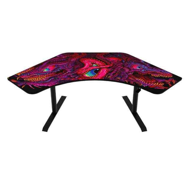 Detalle 2 de Arozzi Arena Angelo Deskpad Crawling Chaos: tapete de escritorio de superficie completa con gestión de cables