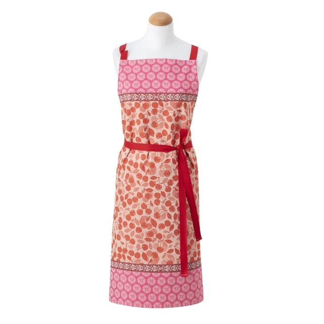 Imagen de Le Jacquard Français Delantal algodón Cerises 🍽 en OfertitasTOP