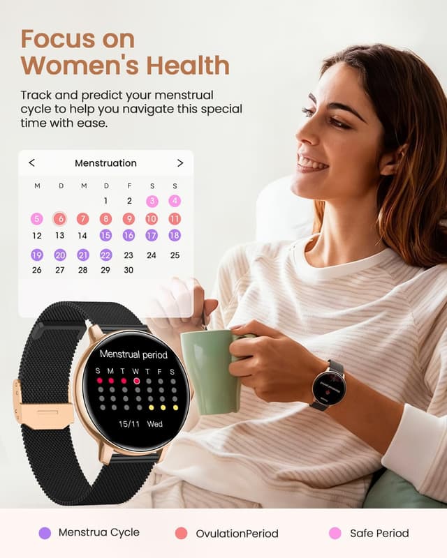 Thumbnail 2 de AIMIUVEI Reloj Inteligente Mujer 1,39"