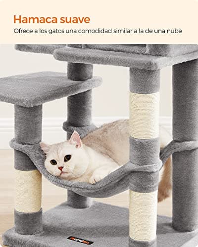 Thumbnail 5 de Feandrea PCT261W01 torre 112 cm para gatos