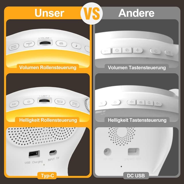 Thumbnail 6 de Suright Bluetooth Lichtwecker Wake Up Light