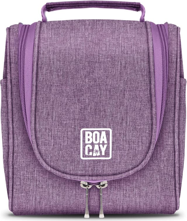 Detalle de BOACAY Hanging Travel Toiletry Bag for Women & Men (Makeup & Shower Organiser)