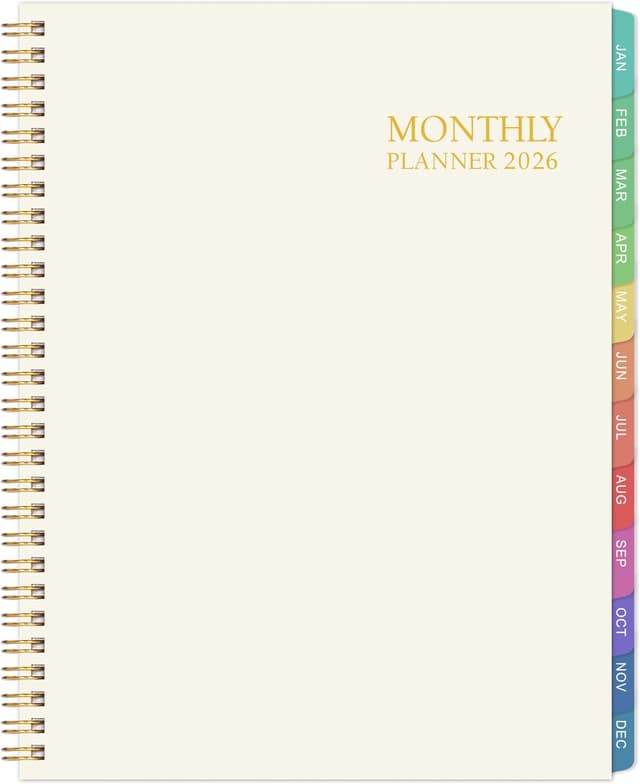 Detalle de 2026 Monthly Planner for Organized Year