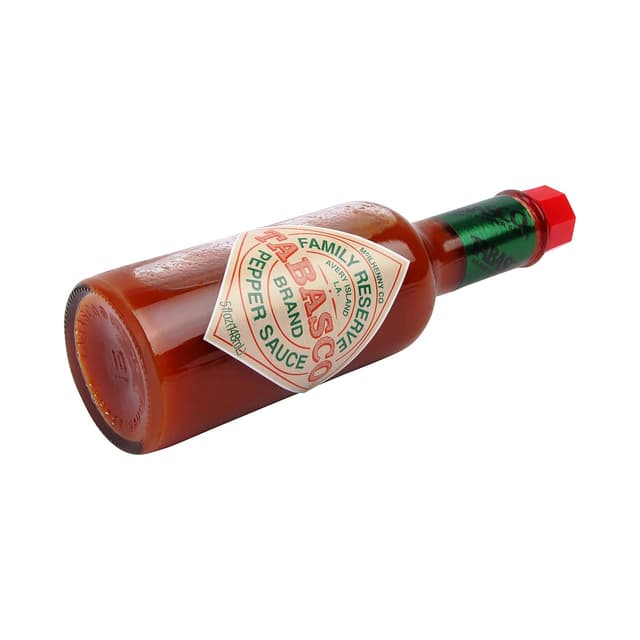 Detalle 2 de TABASCO Family Reserve Sauce (150 ml) – scharfe Chili-Sauce mit 8 Jahren Reife