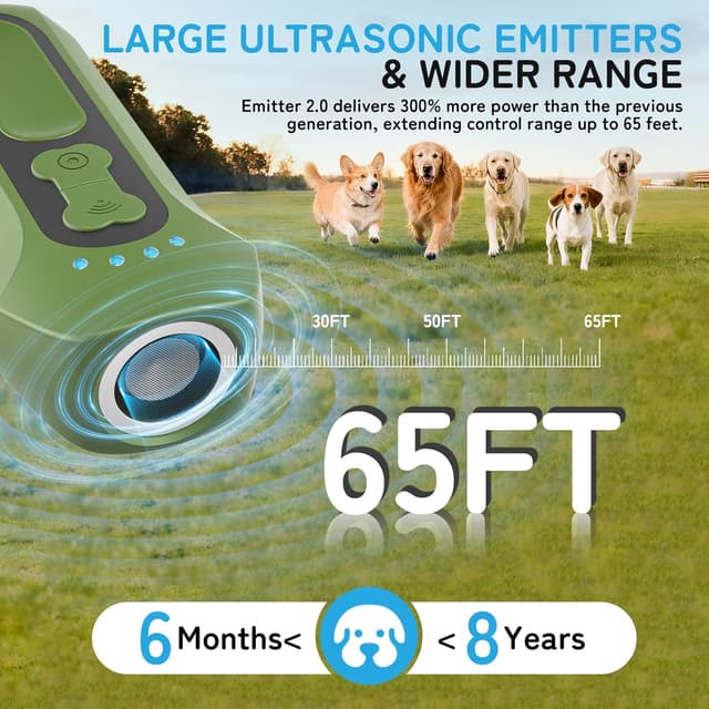Thumbnail 3 de Holercoco Anti Barking Device 65 ft for dogs