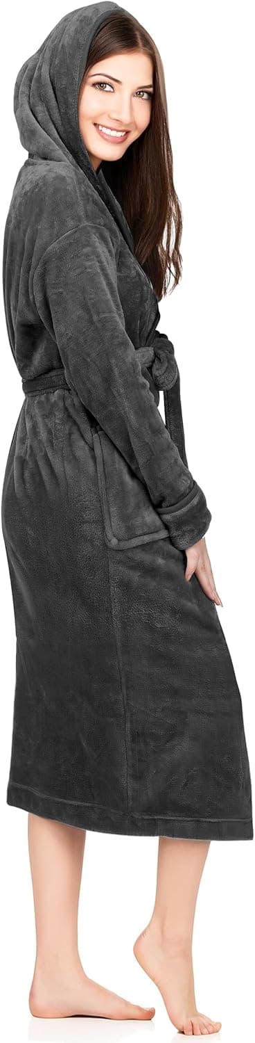 Thumbnail 2 de NY Threads Robe de Chambre Capuche Douce đ