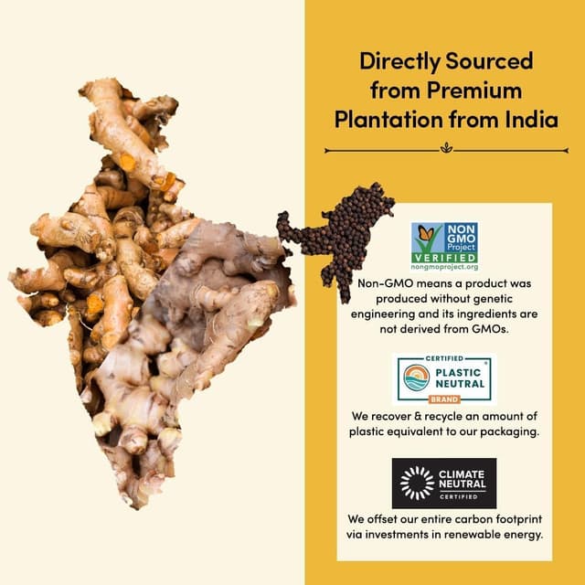 Thumbnail 4 de VAHDAM Latte Cúrcuma Jengibre ☕ 100g Sin Cafeína