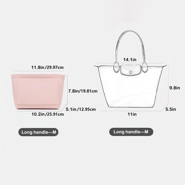 Thumbnail 5 de D.DUO Bag Insert Organizer L for LongHandle tote