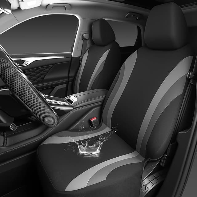 Imagen de CAR PASS EVA Waterproof Front Seat Covers, 2pc en OfertitasTOP