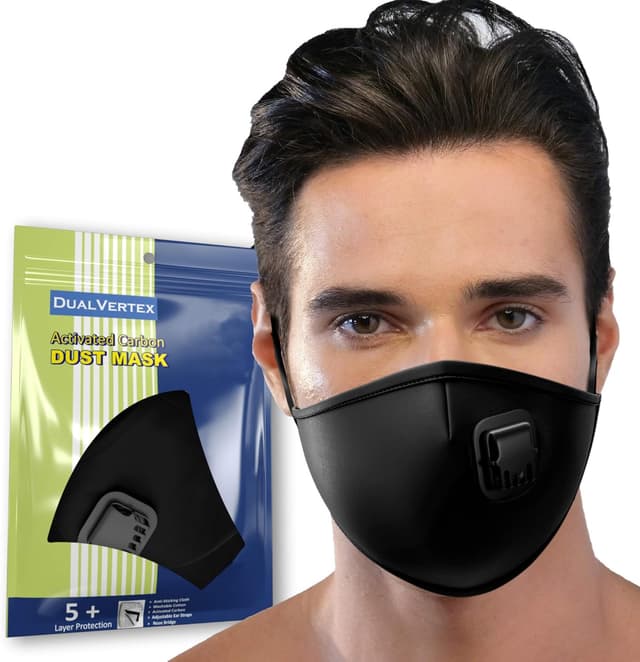 Detalle 2 de DualVertex face mask with 9 layers