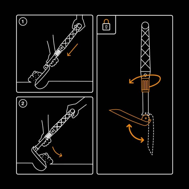 Thumbnail 4 de FISKARS 131320 Pelle pliante 59 cm ⛏