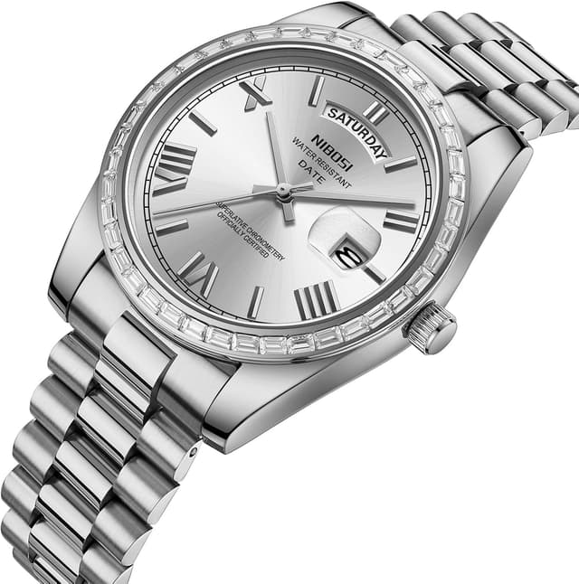 Detalle 2 de NIBOSI Men Watch 39 mm Quartz