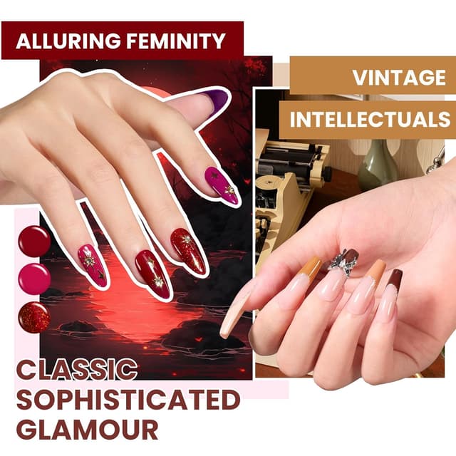 Thumbnail 5 de Beetles 110 PCS Gel Nail Polish Set ๐