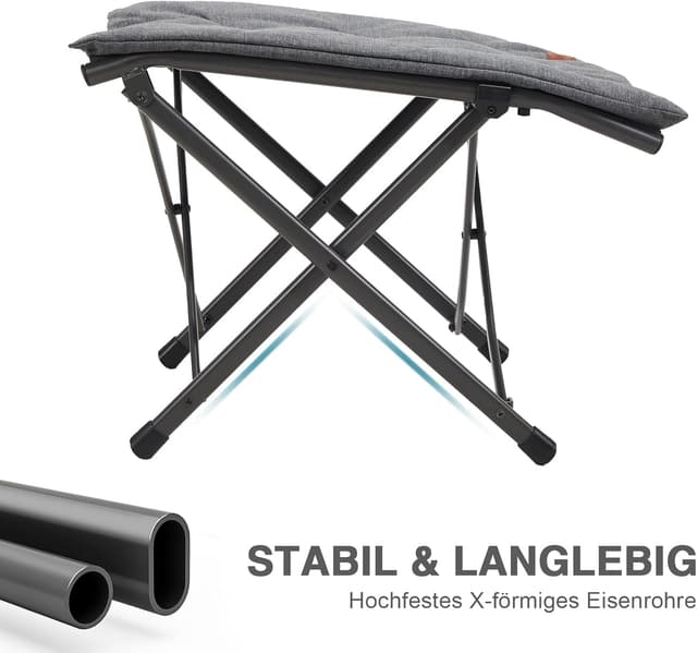 Detalle 2 de EVER ADVANCED Fußhocker 47 cm Höhe