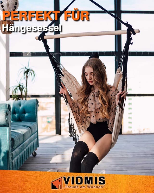 Detalle 2 de Viomis 360° Schaukelhaken aus Edelstahl 450 kg