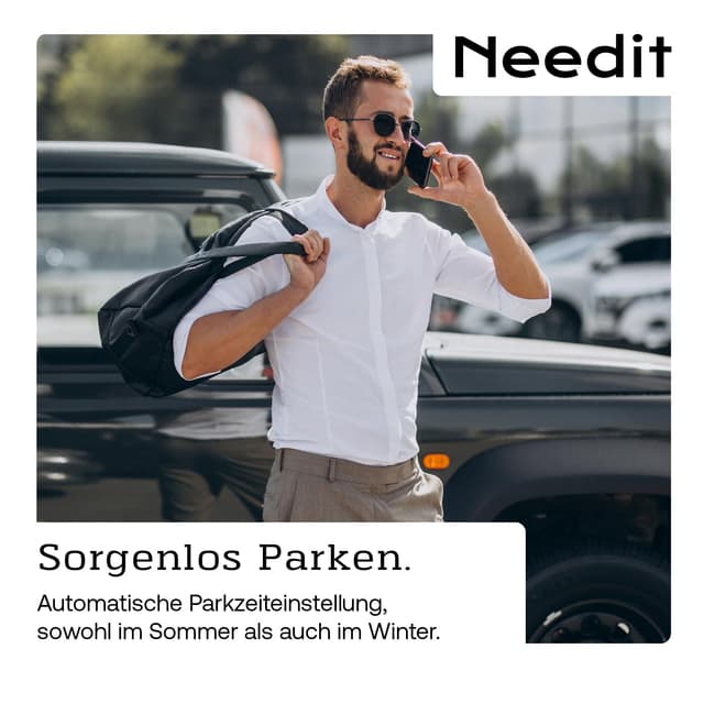 Detalle de Needit Park Micro 9,4 mm elektronische Parkscheibe