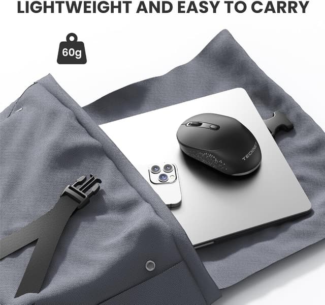 Thumbnail 5 de TECKNET Wireless Mouse 1600 DPI Bluetooth