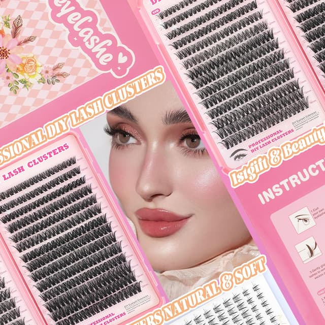 Thumbnail 4 de Lash Clusters Kit 560 Pcs Eyelashes