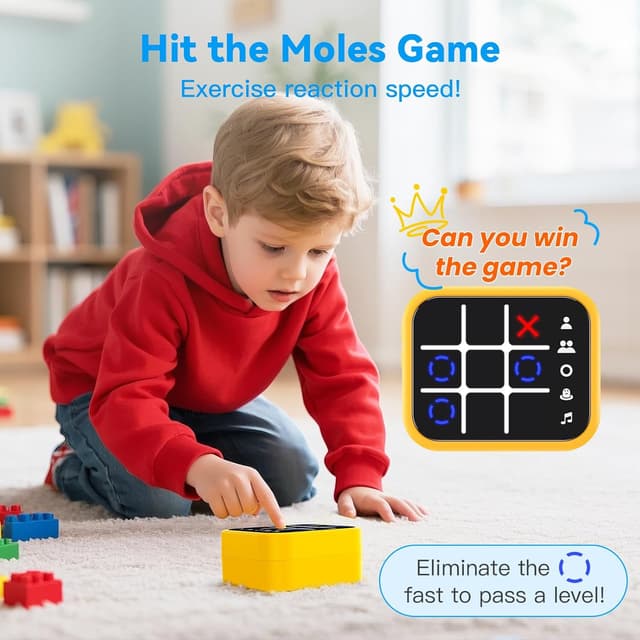 Detalle de Tic Tac Toe Game Box 5-in-1 for travel