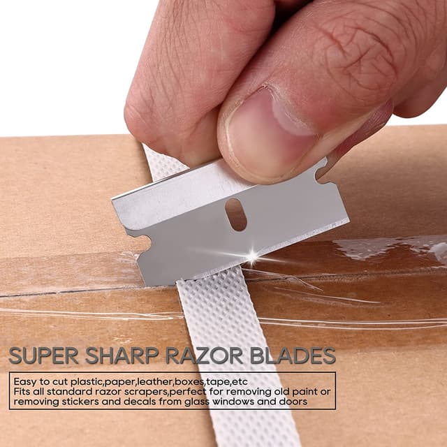 Detalle 2 de REXBETI 1400pcs razor blades, single-edge