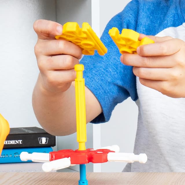 Thumbnail 4 de Basic Fun 85618 Budding Builders set 100 pieces 🚂